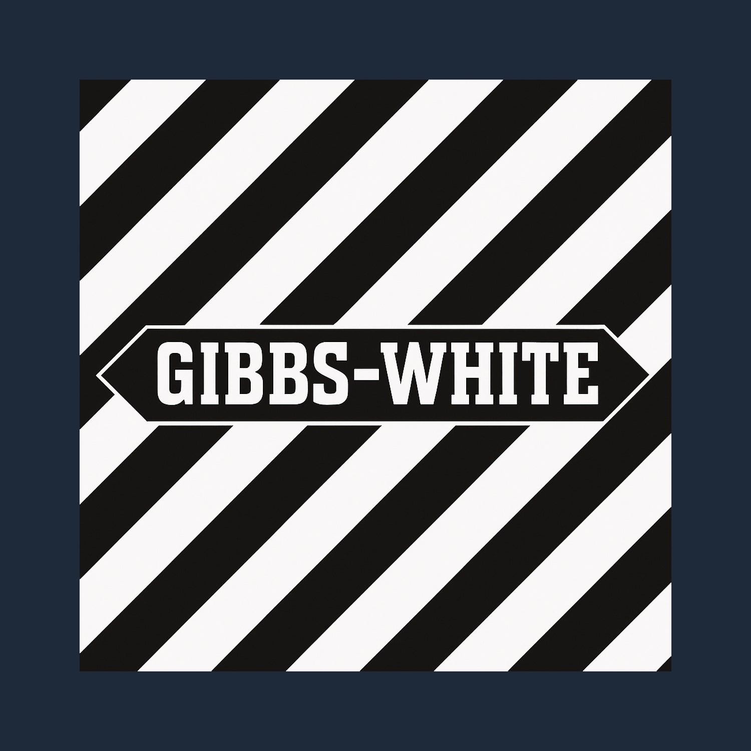 Morgan Gibbs White Logo Players Couture Men's Casual Hoodie