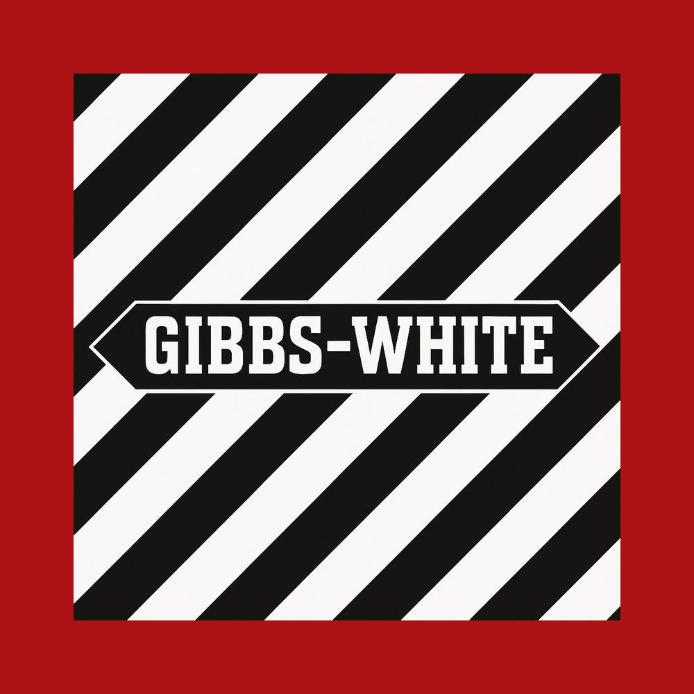 Morgan Gibbs White Logo Players Couture Mens T-Shirt