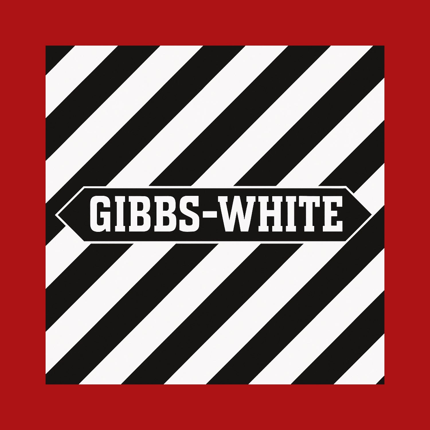 Morgan Gibbs White Logo Players Couture Men's Casual Hoodie