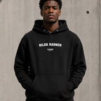 gilda-radner name-print hoodie - black