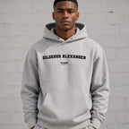 gilgeous-alexander name-print hoodie - grey