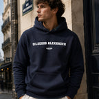 gilgeous-alexander name-print hoodie - navy