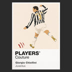 Giorgio Chiellini Juventus Icon Frame — Black