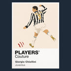 Giorgio Chiellini Juventus Icon Frame — Navy