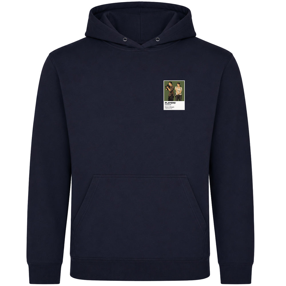 Glenn And Maggie The Walking Dead TV Icon Frame Men's Hoodie