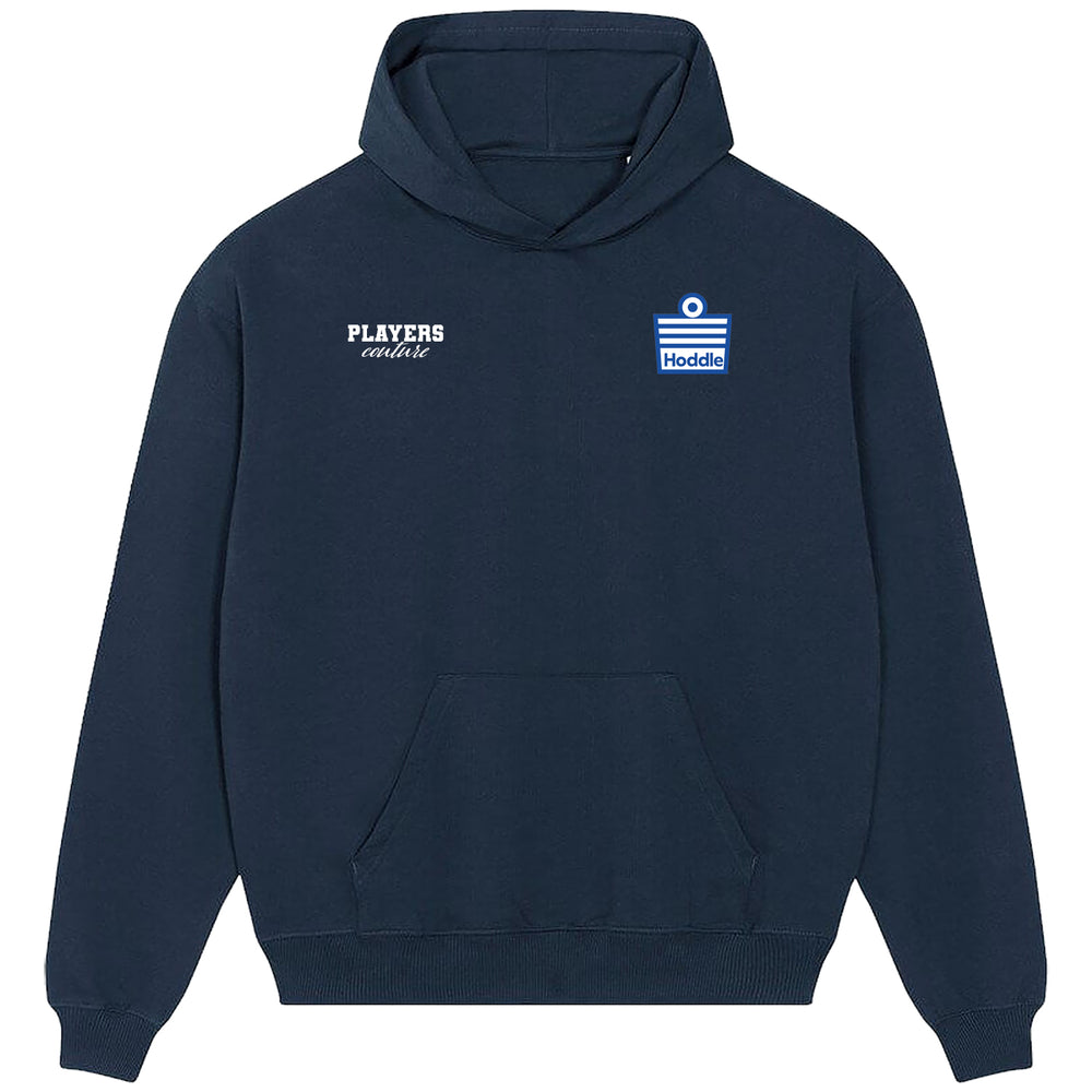 Glenn Hoddle Logo Players Couture Men's Casual Hoodie Navy