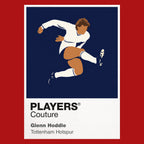 Glenn Hoddle Tottenham Hotspur Icon Frame — Red