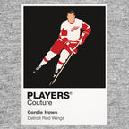 Gordie Howe Red Wings Ice Hockey Icon Frame Men's T-Shirt – image 7