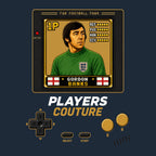 Gordon Banks 1P 8-Bit t-shirt retro gaming design by Players Couture