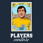 Gordon Banks World Cup Sticker Kids T-Shirt – gordon banks navy Players Couture design