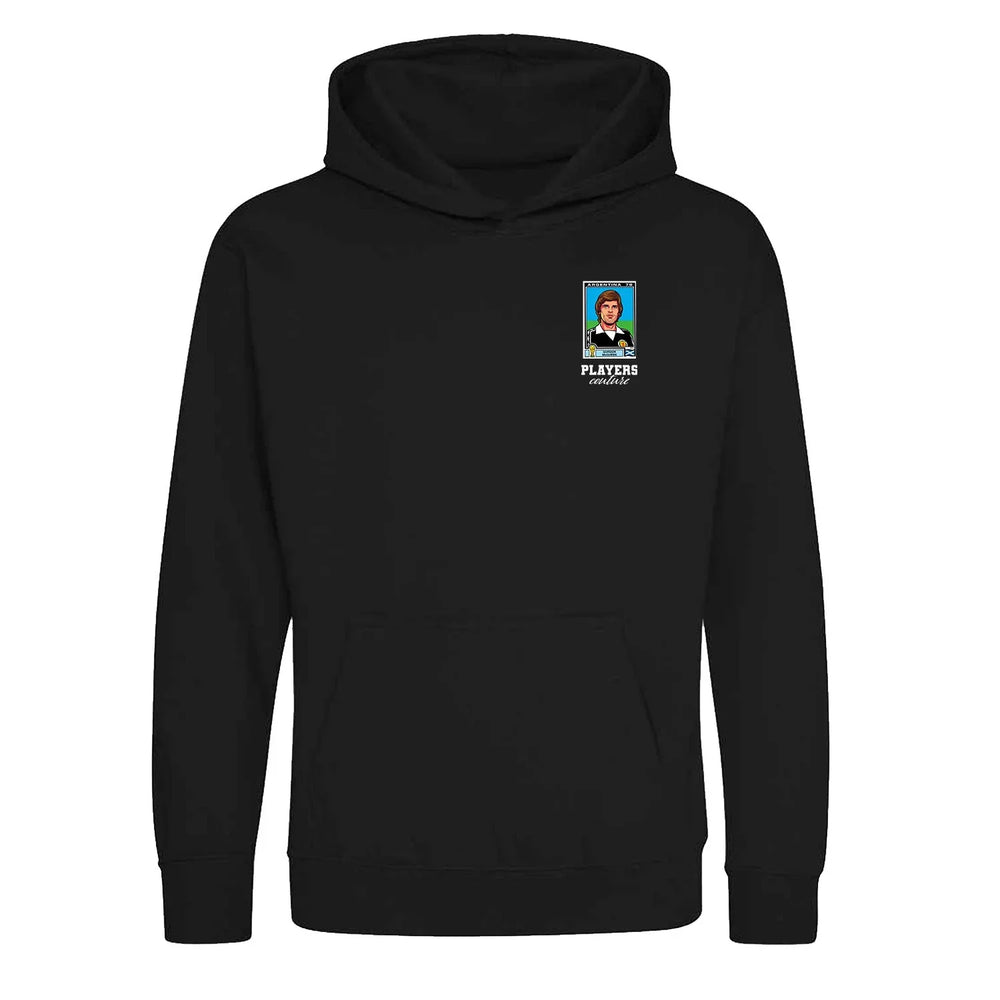 Gordon McQueen World Cup Sticker Kids Hoodie – gordon mcqueen sticker kids black hoodie Players Couture design
