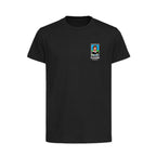 Gordon McQueen World Cup Sticker Kids T-Shirt – gordon mcqueen sticker kids black tshirt Players Couture design