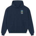 Gordon McQueen World Cup Sticker Men's Hoodie – gordon mcqueen sticker mens navy hoodie Players Couture design