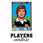 Gordon McQueen World Cup Sticker Kids T-Shirt – gordon mcqueen white Players Couture design