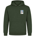 Gordon Richards horse racing hoodie – mens earthy green hoodie view