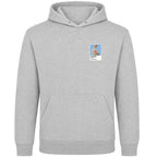Gordon Richards horse racing hoodie – mens grey hoodie view