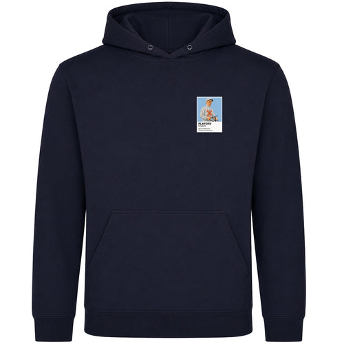 Gordon Richards horse racing hoodie – mens navy hoodie view