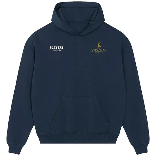 Gordon Strachan hoodie – navy men's hoodie featuring the Gordon Strachan Players Couture logo
