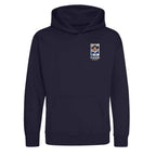 Graeme Souness World Cup Sticker Kids Hoodie – graeme souness sticker kids navy hoodie Players Couture design
