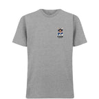 Graeme Souness World Cup t-shirt – grey men's t-shirt featuring the Graeme Souness World Cup Players Couture logo