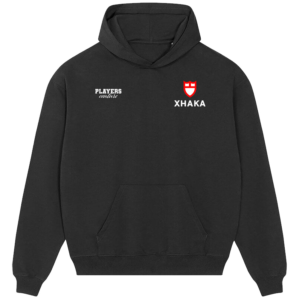 Granit Xhaka Logo Players Couture Men's Casual Hoodie Black