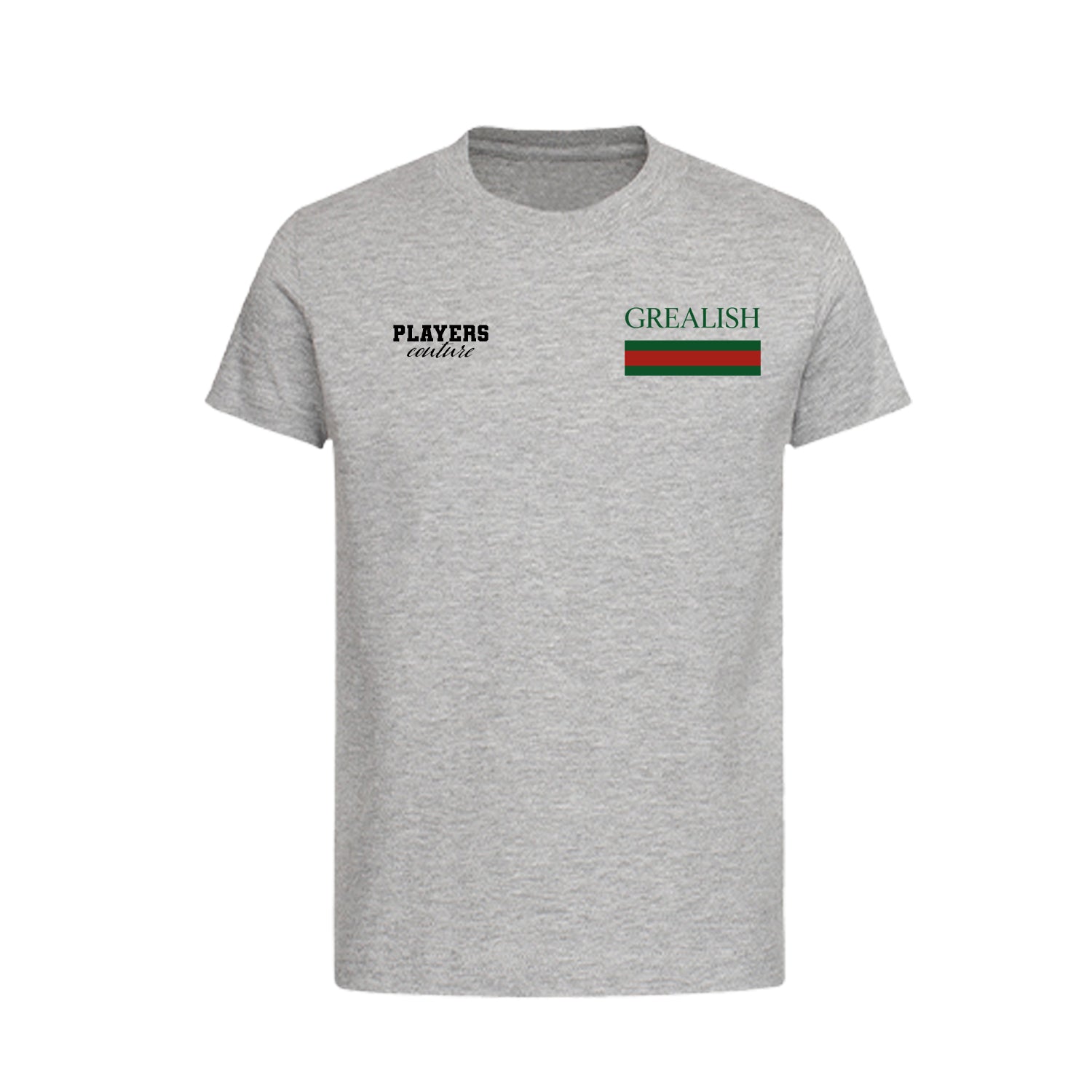 Jack Grealish Logo Players Couture Kids T-Shirt Gray