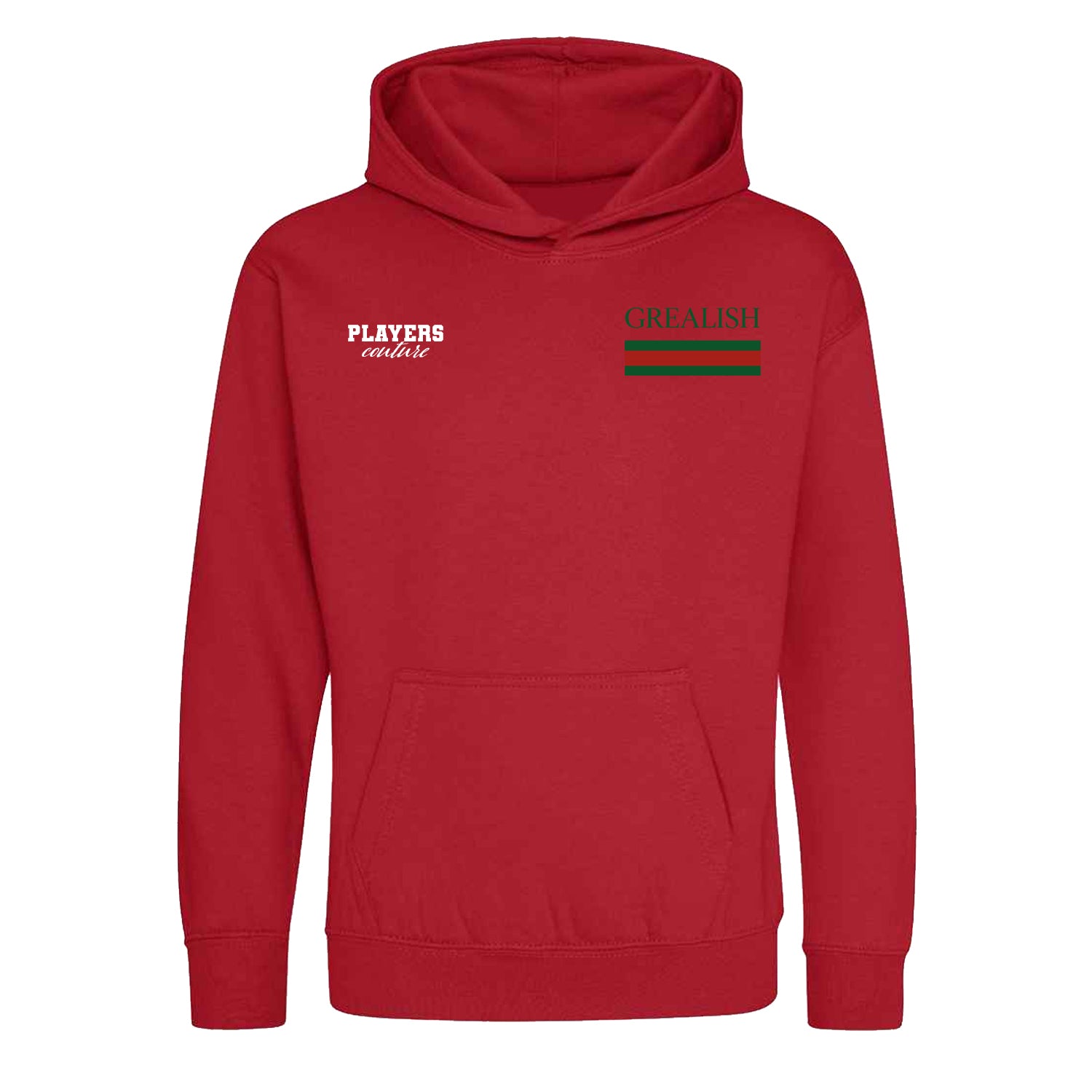 Jack Grealish Logo Players Couture Kids Hoodie Red
