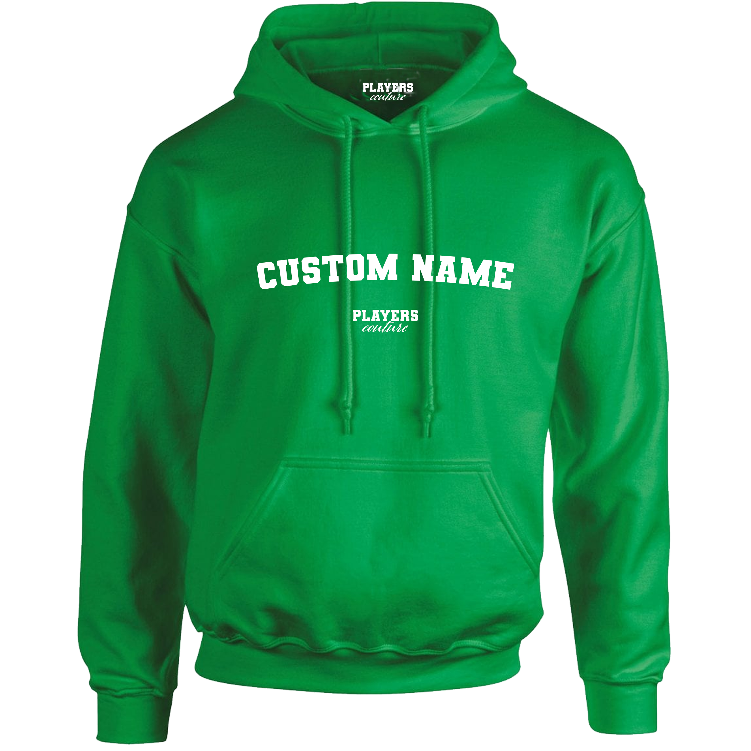 Green Custom Great Value Players Couture Men's Basic Hoodie Green