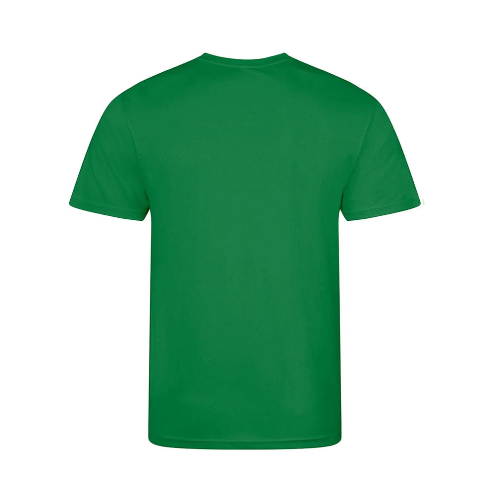Essentials Collection t-shirt – green kids' t-shirt with white Essentials Collection letters and Players Couture logo on the
