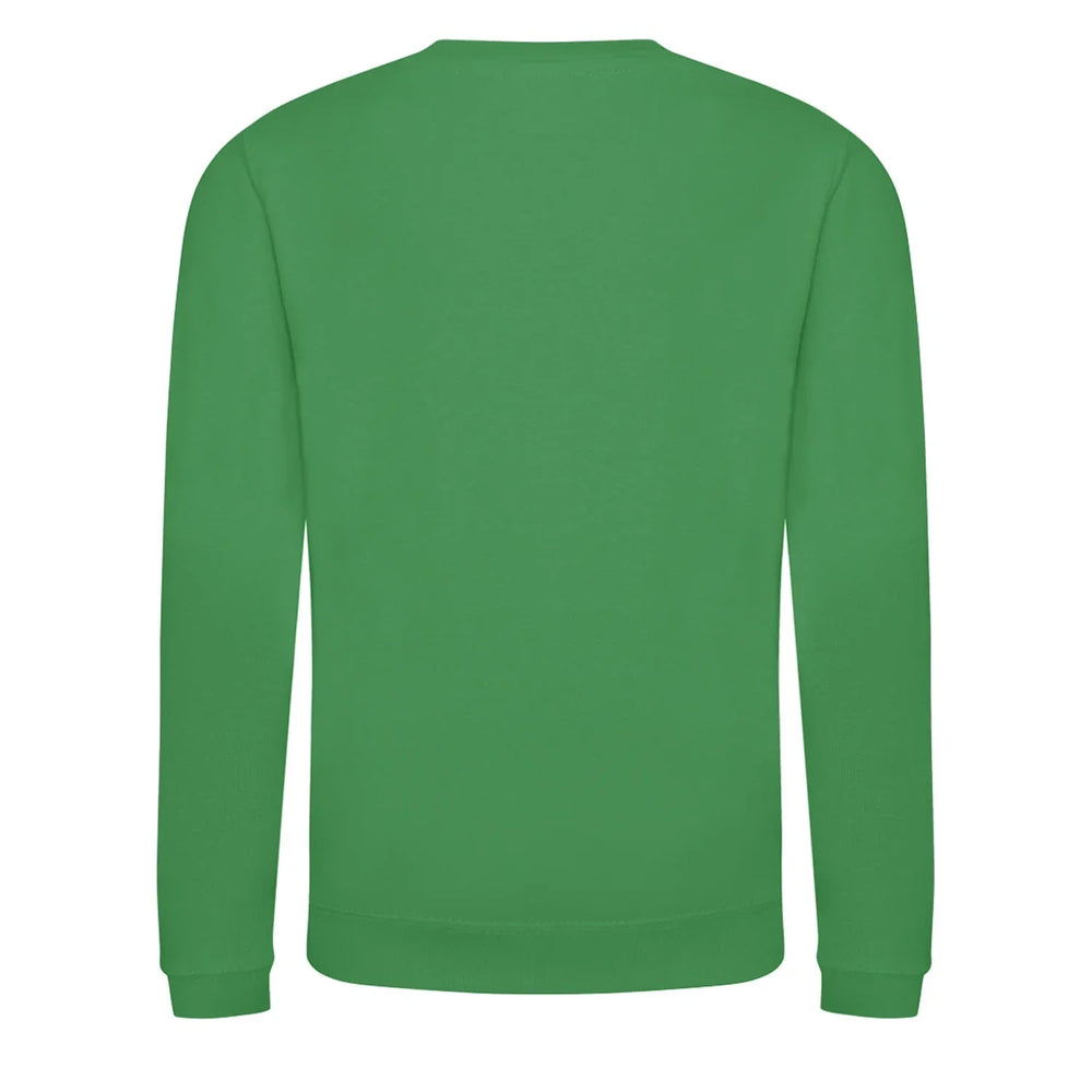 Essentials Collection hoodie – green kids' hoodie with white Essentials Collection letters and Players Couture logo on the