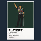 Greg Norman Golf Icon Frame Men's Polo Shirt