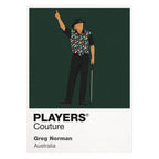 Greg Norman Golf Icon Frame Men's Polo Shirt