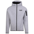 Essentials Collection hoodie – grey men's hoodie with black Essentials Collection letters and Players Couture logo on the