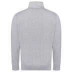 Essentials Collection hoodie – grey men's hoodie with black Essentials Collection letters and Players Couture logo on the