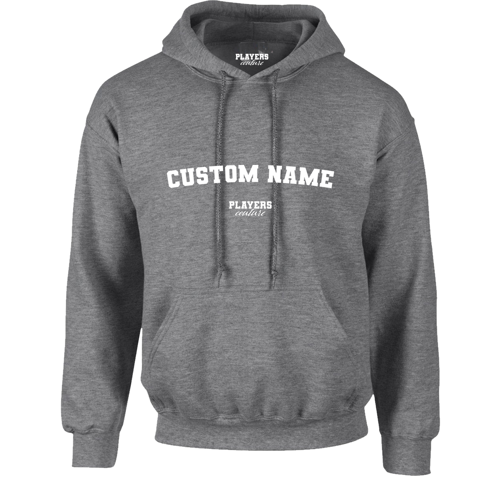 Grey Marl Custom Great Value Players Couture Men's Basic Hoodie