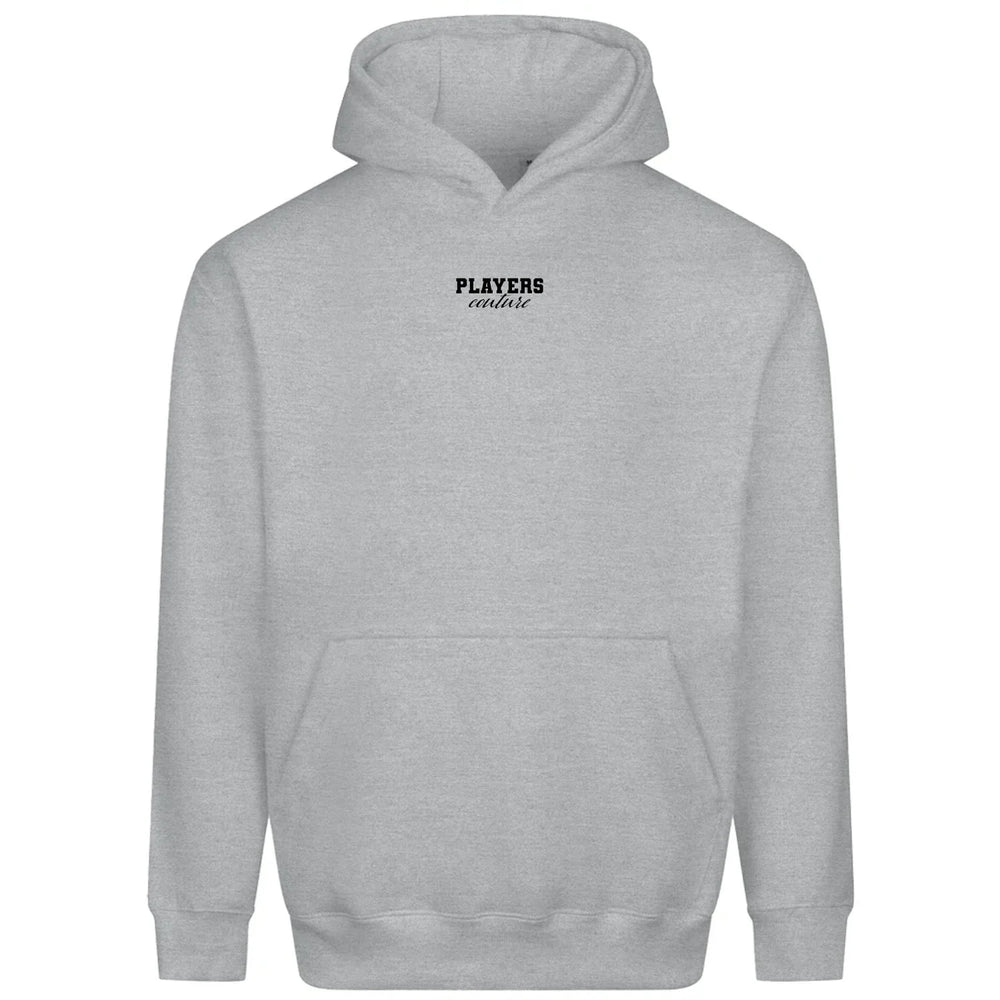 Essentials Collection Players Couture Men's Heavyweight Grey Hoodie - Light Gray / XS | Basics, Essentials Collection, Hoodies, Men's