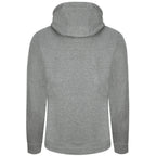 Essentials Collection hoodie – grey men's hoodie with black Essentials Collection letters and Players Couture logo on the
