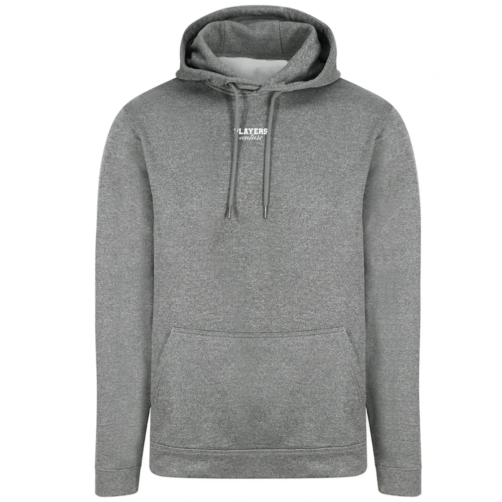 Essentials Collection Players Couture Men's Sports Polyester Grey Hoodie - Grey / S | Basics, Essentials Collection, Hoodies, Men's