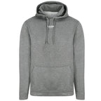 Essentials Collection hoodie – grey men's hoodie with black Essentials Collection letters and Players Couture logo on the