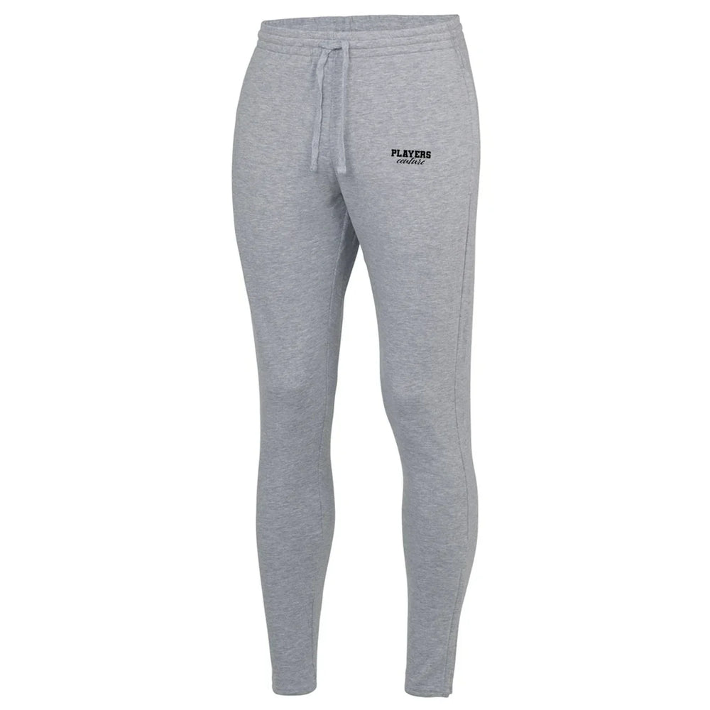 Essentials Collection Players Couture Men's Grey Tapered Jog Pants