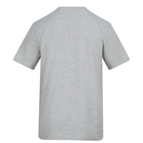 Essentials Collection t-shirt – grey men's t-shirt with black Essentials Collection letters and Players Couture logo on the