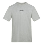Essentials Collection t-shirt – grey men's t-shirt with black Essentials Collection letters and Players Couture logo on the