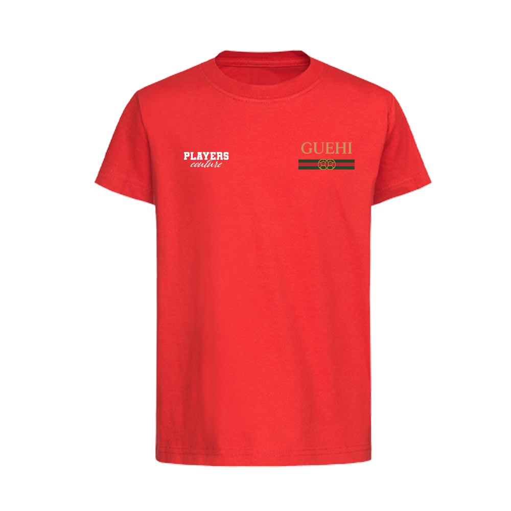 Marc Guehi Logo Players Couture Kids T-Shirt Red
