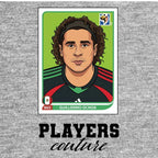 Guillermo Ochoa World Cup Sticker Kids T-Shirt – guillermo ochoa grey Players Couture design
