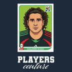 Guillermo Ochoa World Cup Sticker Kids Hoodie – guillermo ochoa navy Players Couture design