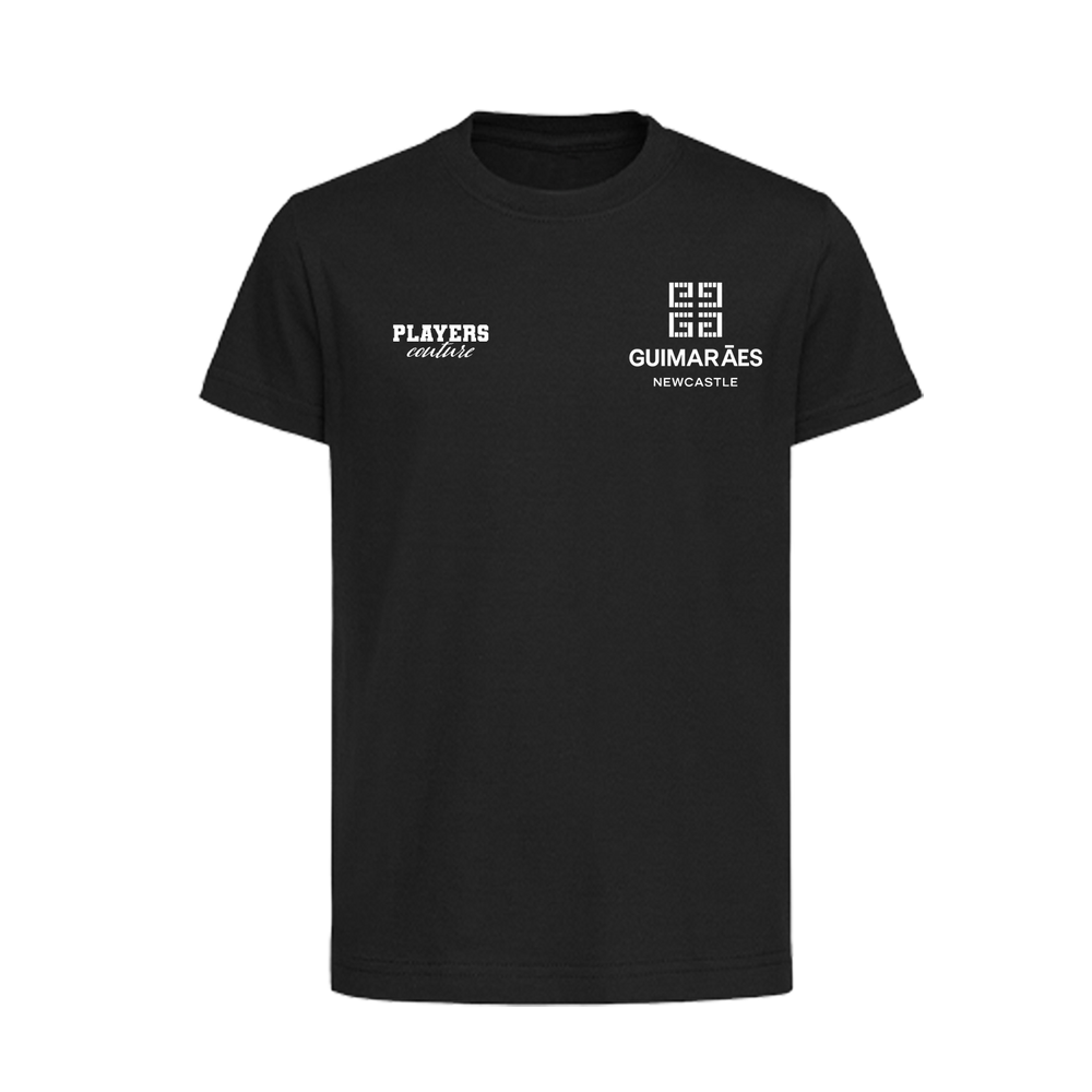 Bruno Guimaraes Logo Players Couture Kids T-Shirt Black