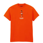 Ruud Gullit Icon t-shirt – navy men's t-shirt with white Ruud Gullit Icon letters and Players Couture logo on the chest