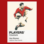 Gus Risman Salford Red Devils rugby league T-shirt red