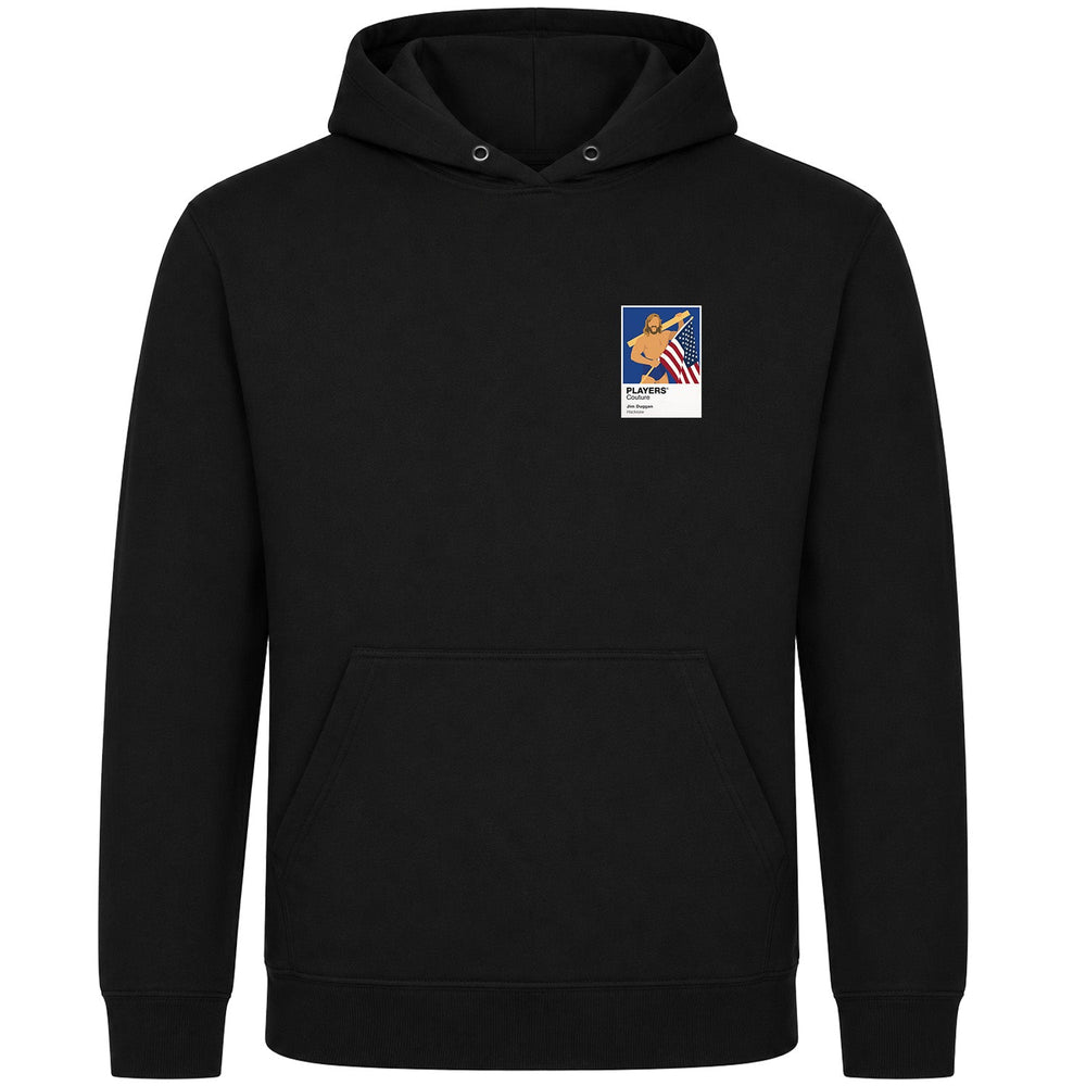 Hacksaw Jim Duggan Wrestling Icon Frame Men's Hoodie