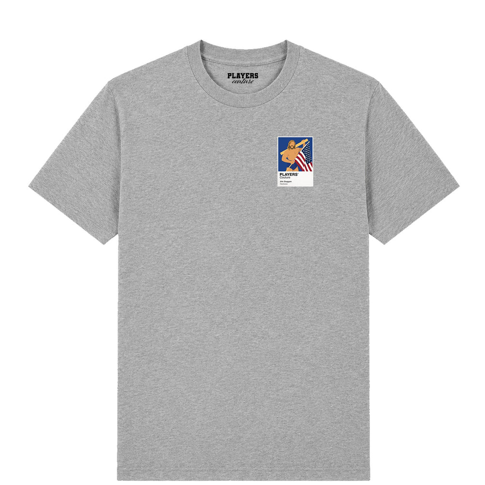 Hacksaw Jim Duggan Wrestling Icon Frame Men's T-Shirt